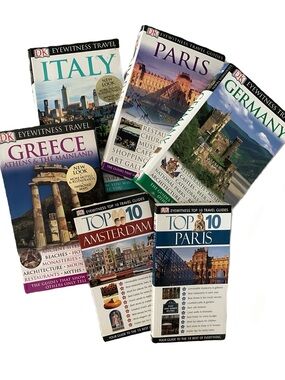 DK Eyewitness Travel Guides Set of 6